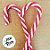 Enfeite Decorativo de Natal - Bengala Doce de Plástico - 24cm - 2 unidades - Artlille - Rizzo - Imagem 2