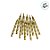 Vela Palito Espiral Metaliza Dourado - 6cm - 6 unidades - Regina - Rizzo - Imagem 3