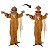 Enfeite Decorativo de Halloween com Luz, Som e Movimento - Abóbora Jack  - 1,70m - 1 unidade - Rizzo - Imagem 3
