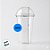 Copo Bolha com Tampa Crystal Bello - 550ml - 20 unidades - Plastilânia - Rizzo - Imagem 4