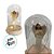 Enfeite Decorativo Cúpula de Vidro - Anjo com Bebê no Colo com LED - 9,5x16x9,5cm  - 1 unidade - Artlille  - Rizzo - Imagem 2