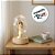 Enfeite Decorativo Cúpula de Vidro - Anjo com Bebê no Colo com LED - 9,5x16x9,5cm  - 1 unidade - Artlille  - Rizzo - Imagem 4