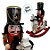 Soldado de Chumbo de Madeira Montado em Cavalo - 9x31x24,5cm - Preto - 1 unidade - Artlille  - Rizzo - Imagem 2