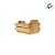 Caixote de Madeira PP - 6x10x6cm - 1 unidade - Rizzo - Imagem 3
