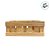 Caixote de Madeira Jardineira M - 30x20x11cm - 1 unidade - Rizzo - Imagem 5