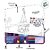 Kit Para Colorir Giga Book - Frozen - 10 Itens - 1 unidade - Disney Original - Rizzo - Imagem 2