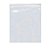 Saco Trilho Zip Branco - 23x30cm - 50 unidades - Rizzo - Imagem 1