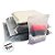 Saco Trilho Zip Branco - 40x55cm - 50 unidades - Rizzo - Imagem 3