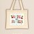Sacola de Algodão Ecobag - Natal Em Família - 40x33cm - 1 unidade - Rizzo - Imagem 1