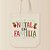 Sacola de Algodão Ecobag - Natal Em Família - 30x40cm - 1 unidade - Rizzo - Imagem 1