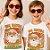 Camiseta Branca Estampada - Papai Noel Hippie - Infantil - 1 unidade - Rizzo - Imagem 2