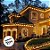 Cordão de LED Pisca Pisca Blindado Luz Branco Quente com Fio Transparente 500 Leds de 8 Funções - 50m - 1 unidade - Rizz - Imagem 2