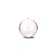Bola de Acrílico Transparente - 15cm - 1 unidade - Rizzo - Imagem 1
