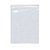 Saco Trilho Zip Transparente - 23x30cm - 50 unidades - Rizzo - Imagem 1