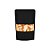 Saco de Papel Preto com Visor Stand Up Pouch Zip 9x14x3cm - Hermético e Impermeável Dentro e Fora - 50 un - Rizzo - Imagem 1