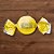 Papel Chumbo 14,5x15,5cm - Star Amarelo - 100 unidades - Cromus - Rizzo - Imagem 1