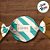 Papel Chumbo 14,5x15,5cm - Top Color Turquesa - 100 unidades - Cromus - Rizzo - Imagem 2