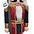 Soldado de Chumbo de Madeira com Arma - 38cm - Vermelho e Dourado - 1 unidade - Rizzo - Imagem 4