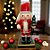 Enfeite Decorativo de Natal em Madeira - Papai Noel - 15cm - 1 unidade - Rizzo - Imagem 1