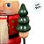 Enfeite Decorativo de Natal em Madeira - Papai Noel - 15cm - 1 unidade - Rizzo - Imagem 5