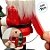 Enfeite Decorativo de Natal em Madeira - Papai Noel - 15cm - 1 unidade - Rizzo - Imagem 8
