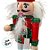 Kit Boneco Soldado Quebra Nozes de Madeira - Vermelho e Verde - 10cm  - 4 unidades - Rizzo - Imagem 5