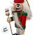 Kit Boneco Soldado Quebra Nozes de Madeira - Vermelho e Verde - 10cm  - 4 unidades - Rizzo - Imagem 6