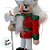Kit Boneco Soldado Quebra Nozes de Madeira - Vermelho e Verde - 10cm  - 4 unidades - Rizzo - Imagem 7