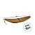 Bandeja Decorativa em Madeira Natural Formato Canoa - 56x14x9cm - 1 unidade - Rizzo - Imagem 3