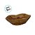 Centro de Mesa Decorativo em Madeira Natural Formato Orgânico - 25x29x10cm - 1 unidade - Rizzo - Imagem 3