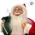 Papai Noel Decorativo em Pé Com saco de presente decorado - 45cm - 1 unidade - Rizzo - Imagem 3