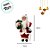 Papai Noel Decorativo em Pé Com saco de presente decorado - 30cm - 1 unidade - Rizzo - Imagem 2