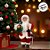 Papai Noel Decorativo em Pé Com saco de presente decorado - 30cm - 1 unidade - Rizzo - Imagem 7