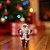 Papai Noel Decorativo em Pé Com Varinha de Estrela - 20cm - 1 unidade - Rizzo - Imagem 1