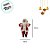 Papai Noel Decorativo em Pé Com Varinha de Estrela - 20cm - 1 unidade - Rizzo - Imagem 2