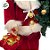 Mamãe Noel Decorativa em Pé Com presente e Arvore de Natal - 45cm - 1 unidade - Rizzo - Imagem 4