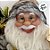 Papai Noel Decorativo em Pé com Saco de Presentes - Verde e Bege - 60cm - 1 unidade - Rizzo - Imagem 3