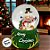 Enfeite Decorativo de Natal - Globo de Neve com Boneco de Neve - 4,5x7cm - 1 unidade - Rizzo - Imagem 6