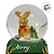 Enfeite Decorativo de Natal - Globo de Neve com Rena - 4,5x7cm - 1 unidade - Rizzo - Imagem 3