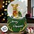 Enfeite Decorativo de Natal - Globo de Neve com Rena - 4,5x7cm - 1 unidade - Rizzo - Imagem 6