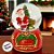 Enfeite Decorativo de Natal - Globo de Neve com Papai Noel e Árvore - 4,5x7cm - 1 unidade - Rizzo - Imagem 6