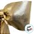 Laço Giga Lamê Dourado P - 64x70x11cm - 1 unidade - Rizzo - Imagem 3