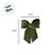 Laço Decorativo de Veludo Verde - 20cm - 1 unidade - Rizzo - Imagem 2