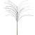Galho Decorativo - Prata Com Glitter - 57x40x40cm - 1 unidade - Cromus - Rizzo - Imagem 1