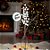 Galho Decorativo de Natal - Frutinhas Brancas - 44,5x8x7cm - 1 unidade - Cromus - Rizzo - Imagem 1