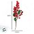 Galho Decorativo de Natal - Azevinho - Vermelho e Verde - 32x13,5x5cm - 1 unidade - Cromus - Rizzo - Imagem 4