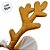 Tiara de Natal Chifre Rena - Marrom e Branco - 30x32x1,5cm - 1 unidade - Cromus - Rizzo - Imagem 4