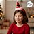 Tiara de Natal Cinto do Papai Noel com LED - 23,5x12,5x1,5cm - 1 unidade - Cromus - Rizzo - Imagem 5