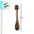 Kit Mini Colher de Madeira - Presentinho de Natal - 13cm - 4 unidades - Cromus - Rizzo - Imagem 2