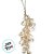 Enfeite Decorativo Para Pendurar de Natal - Cordão Ouro Incolor - 17,5x3,5cm - 1 unidade - Cromus - Rizzo - Imagem 3
